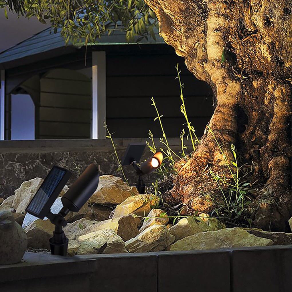 Solar & Hardwired Landscape Spotlight | Luxury Aluminum Outdoor Tree Light