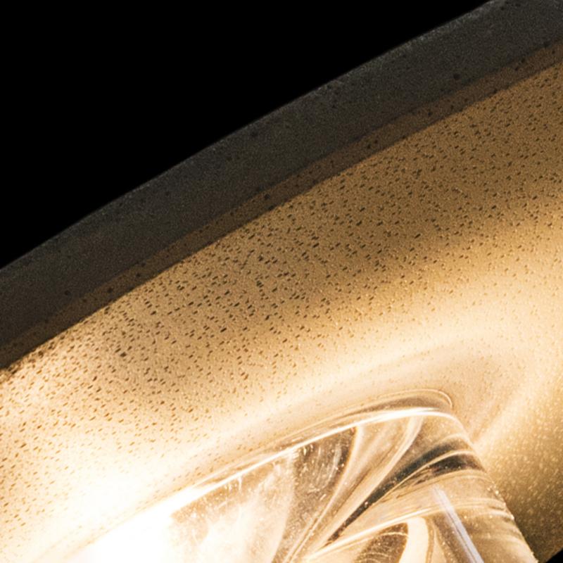 Round Concrete Exterior Wall Light | Luxury Modern Gray LED Sconce
