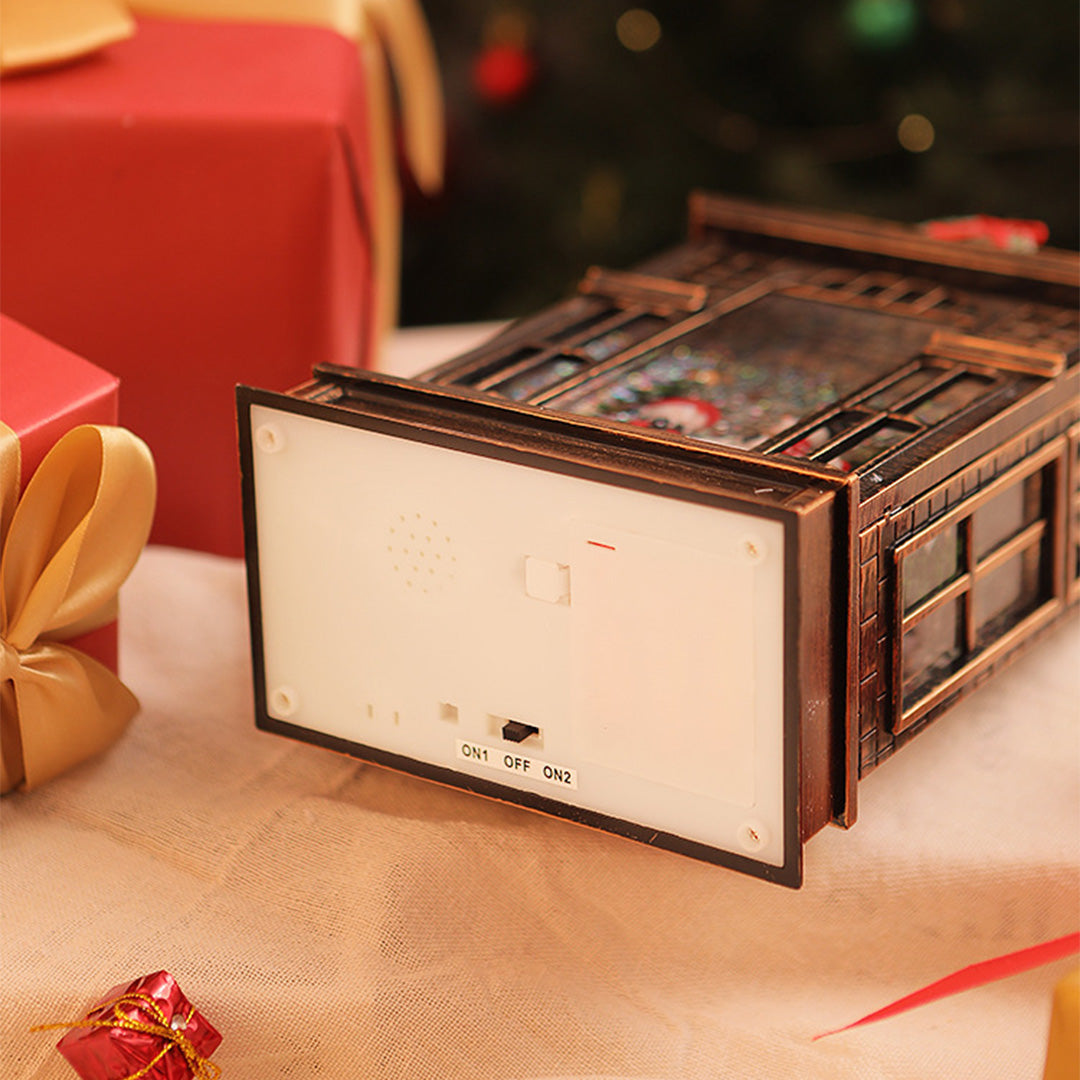 Christmas LED Ornament | Luxury Resin Night Light Holiday Decoration
