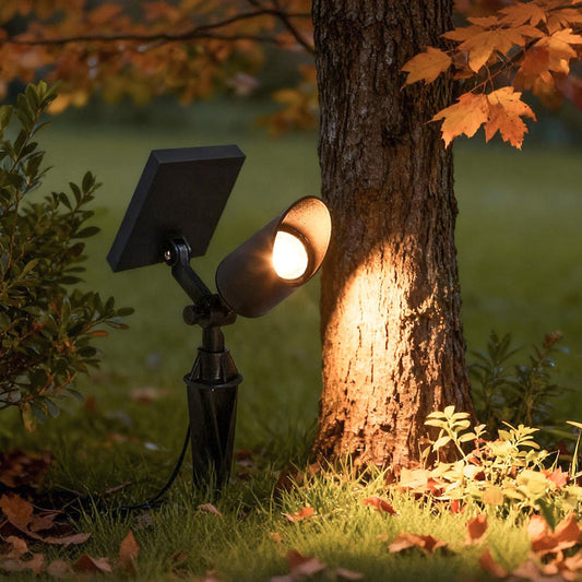 Solar & Hardwired Landscape Spotlight | Luxury Aluminum Outdoor Tree Light